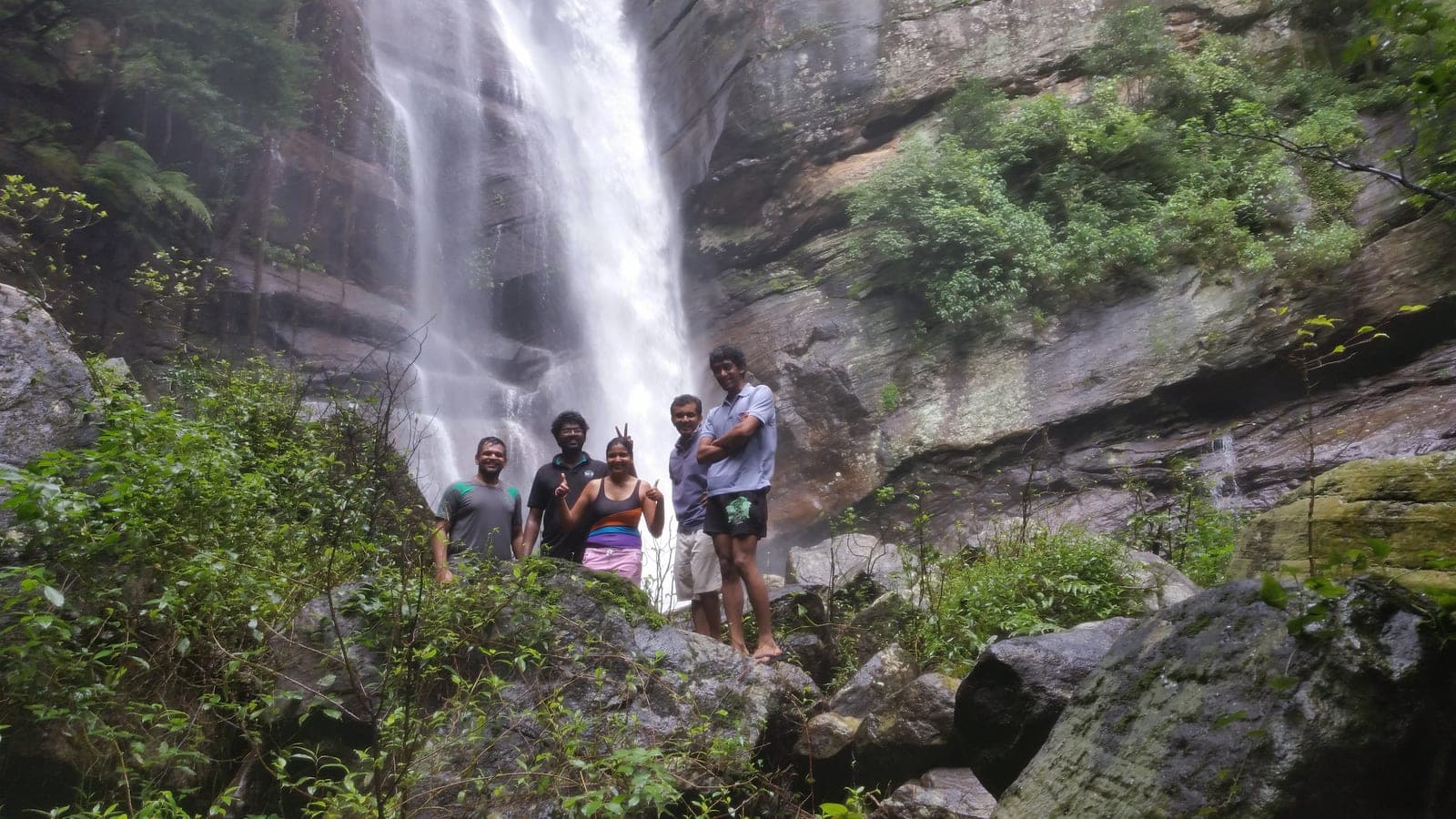 Waterfall trek