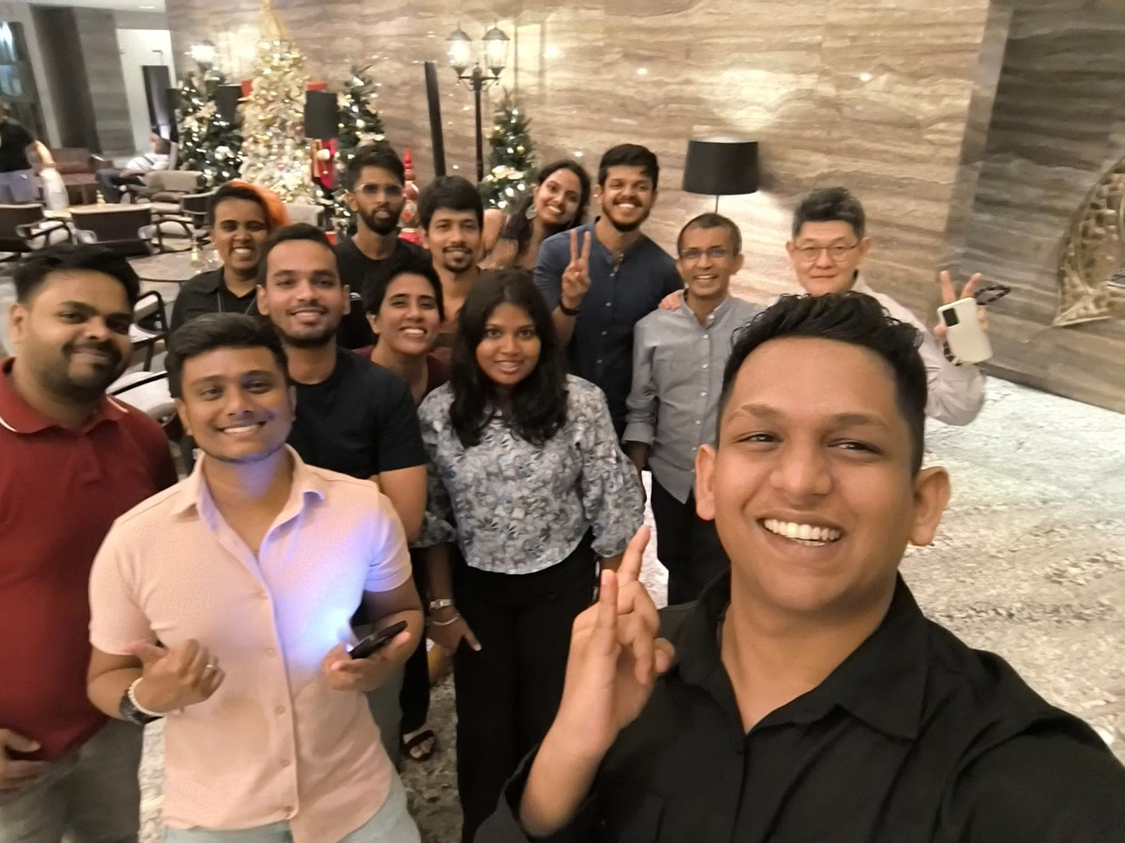 Year-end celebration